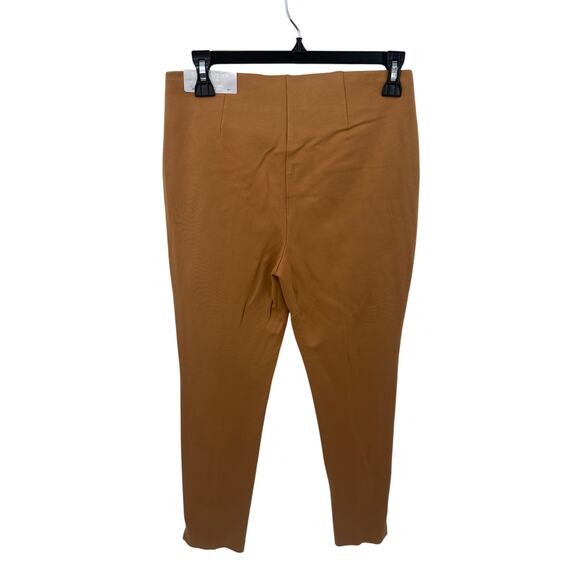CHICOS NWT Juliet Slim Leg Pull on Elastic Waist Pants in Brown Khaki // 2 - Picture 6 of 13